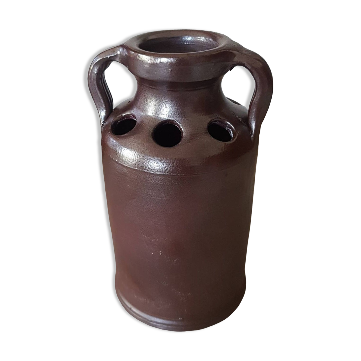 Stoneware flower vase 1970