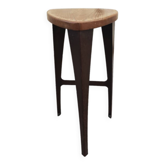 Tabouret de bar industriel vintage