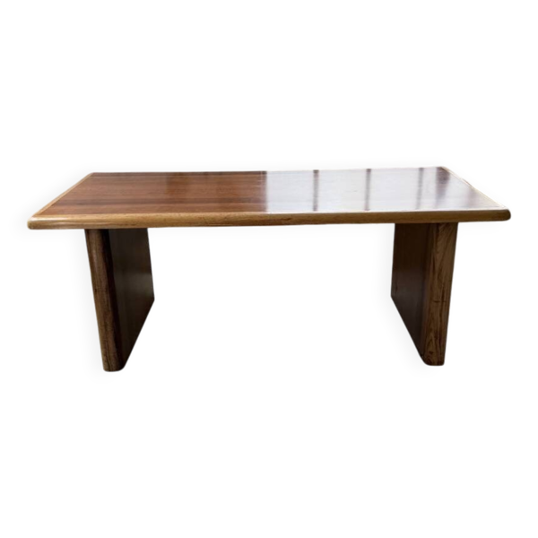 Table, bureau en teck 1970
