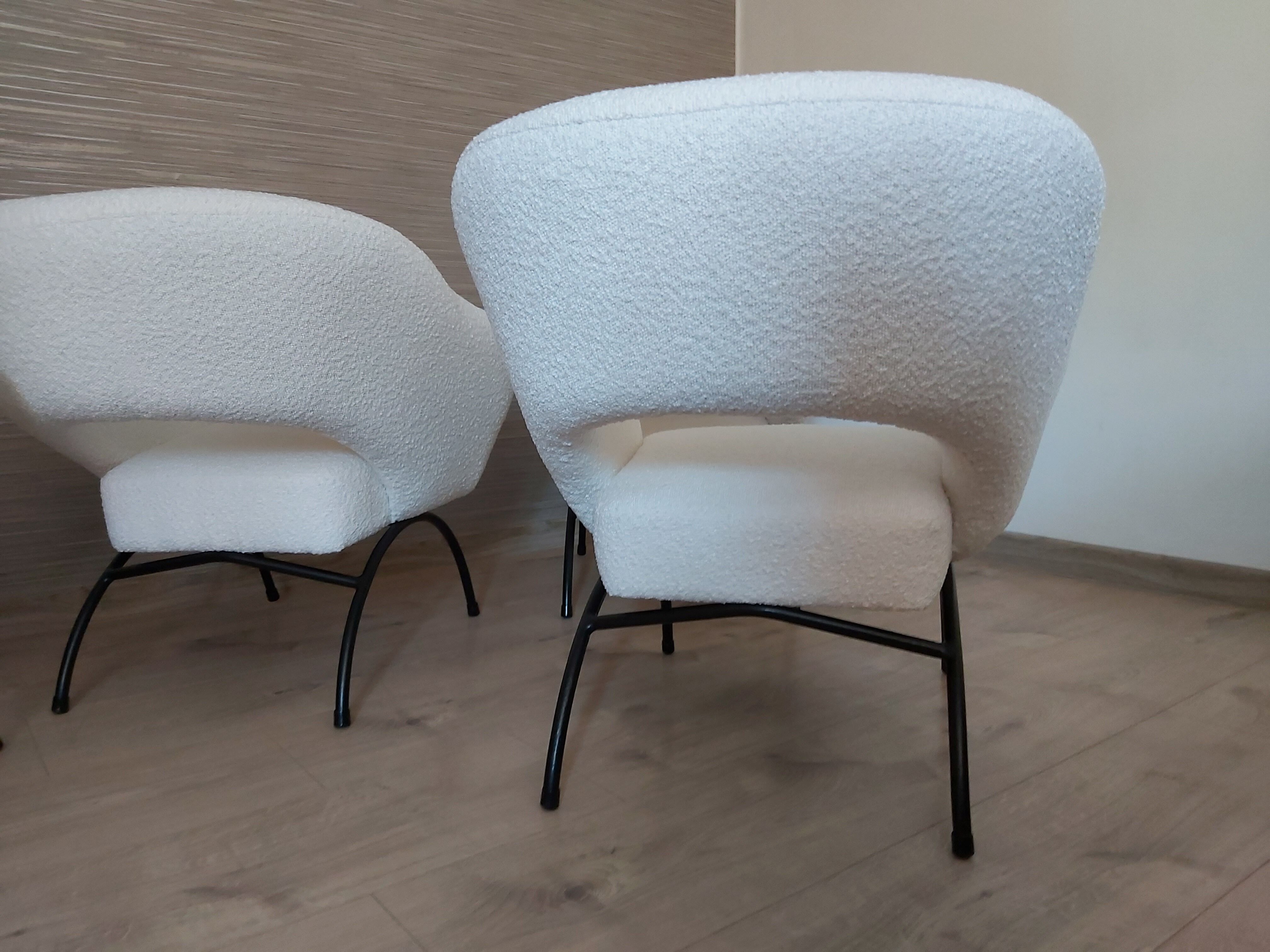 A set of four armchairs, Poland, 1960s