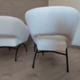 A set of four armchairs, Poland, 1960s