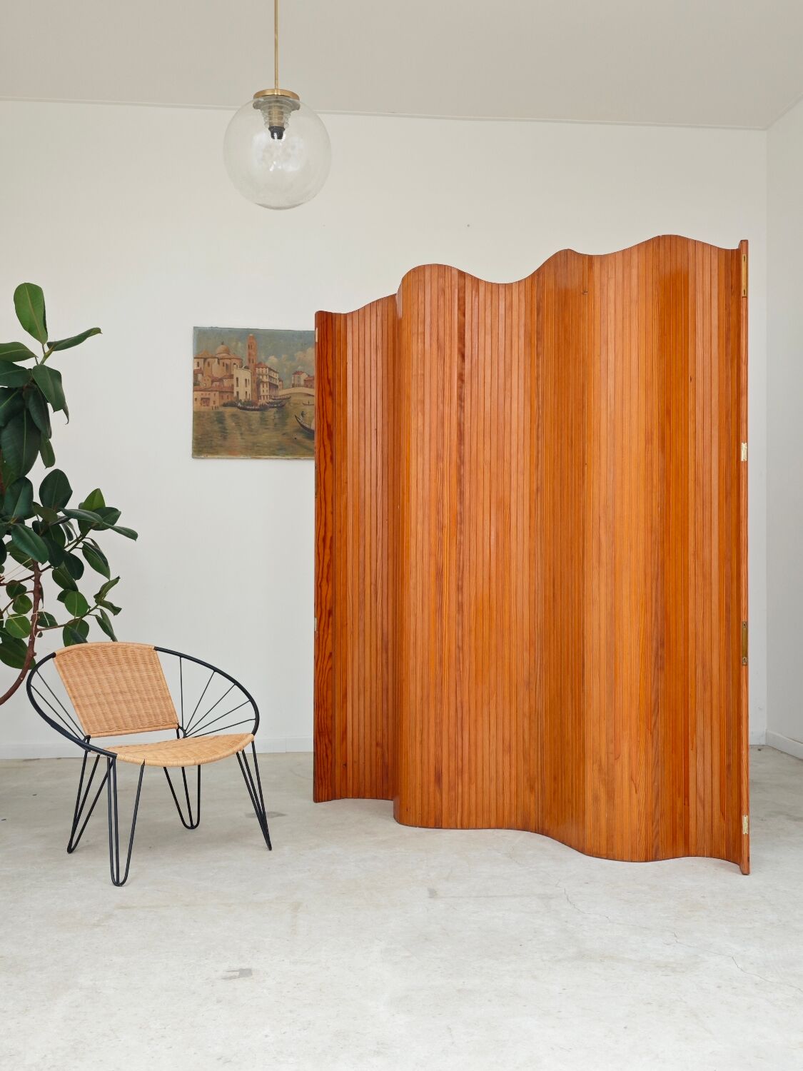 Antique Room Divider by Baumann