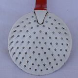 Enameled skimmer ladle