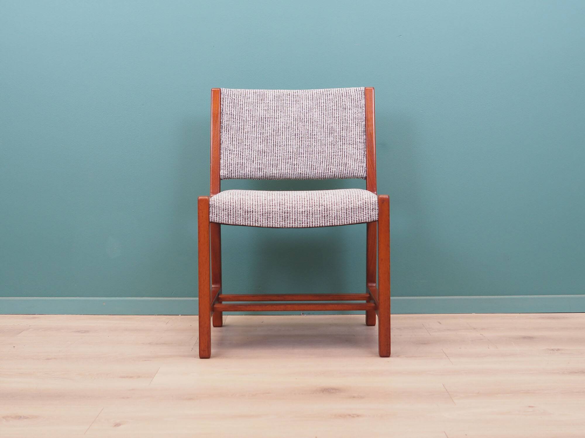 Set of five teak chairs, Danish design, 1970s, production: Denmark