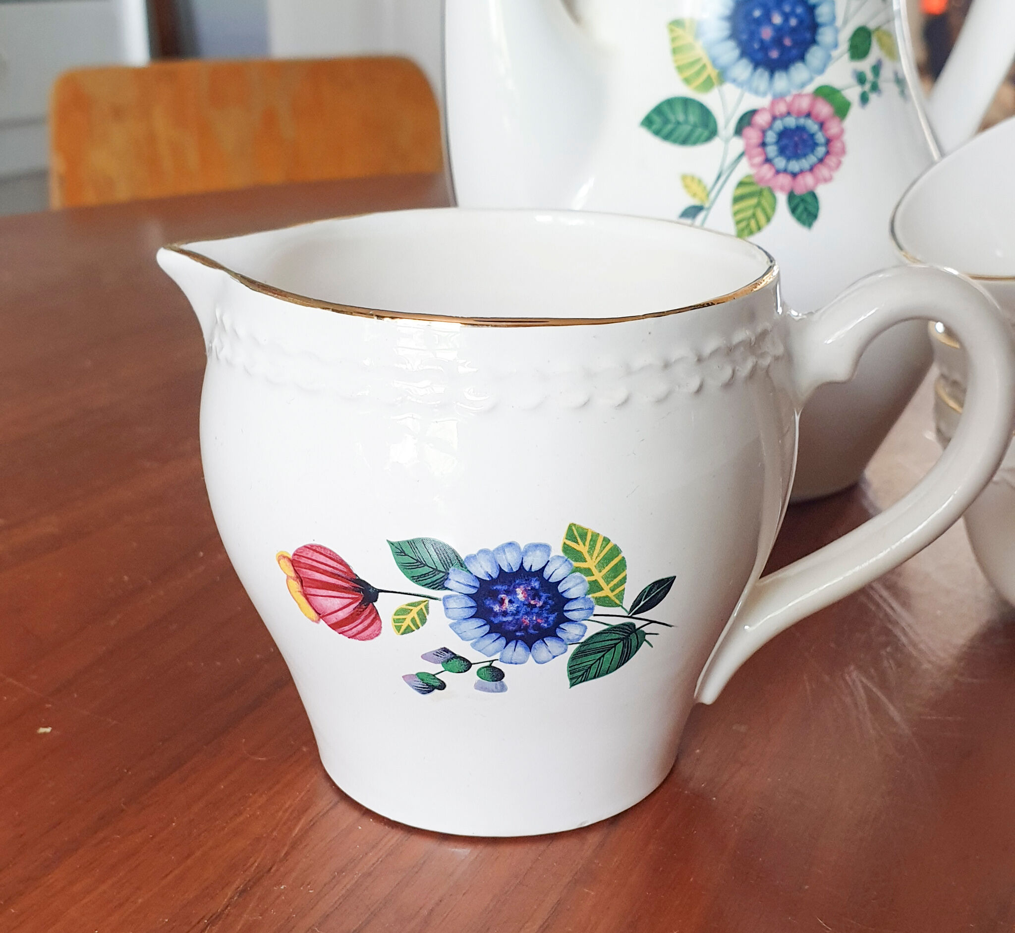 Vintage coffee service - Digoin & Sarreguemines
