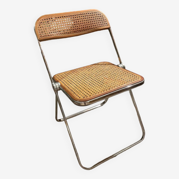 Plia cane chair by Giancarlo Piretti for Castelli