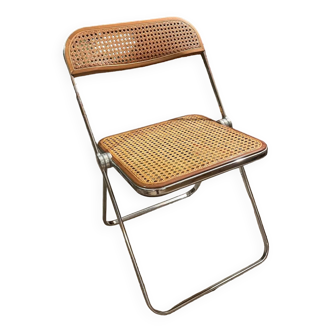 Plia cane chair by Giancarlo Piretti for Castelli