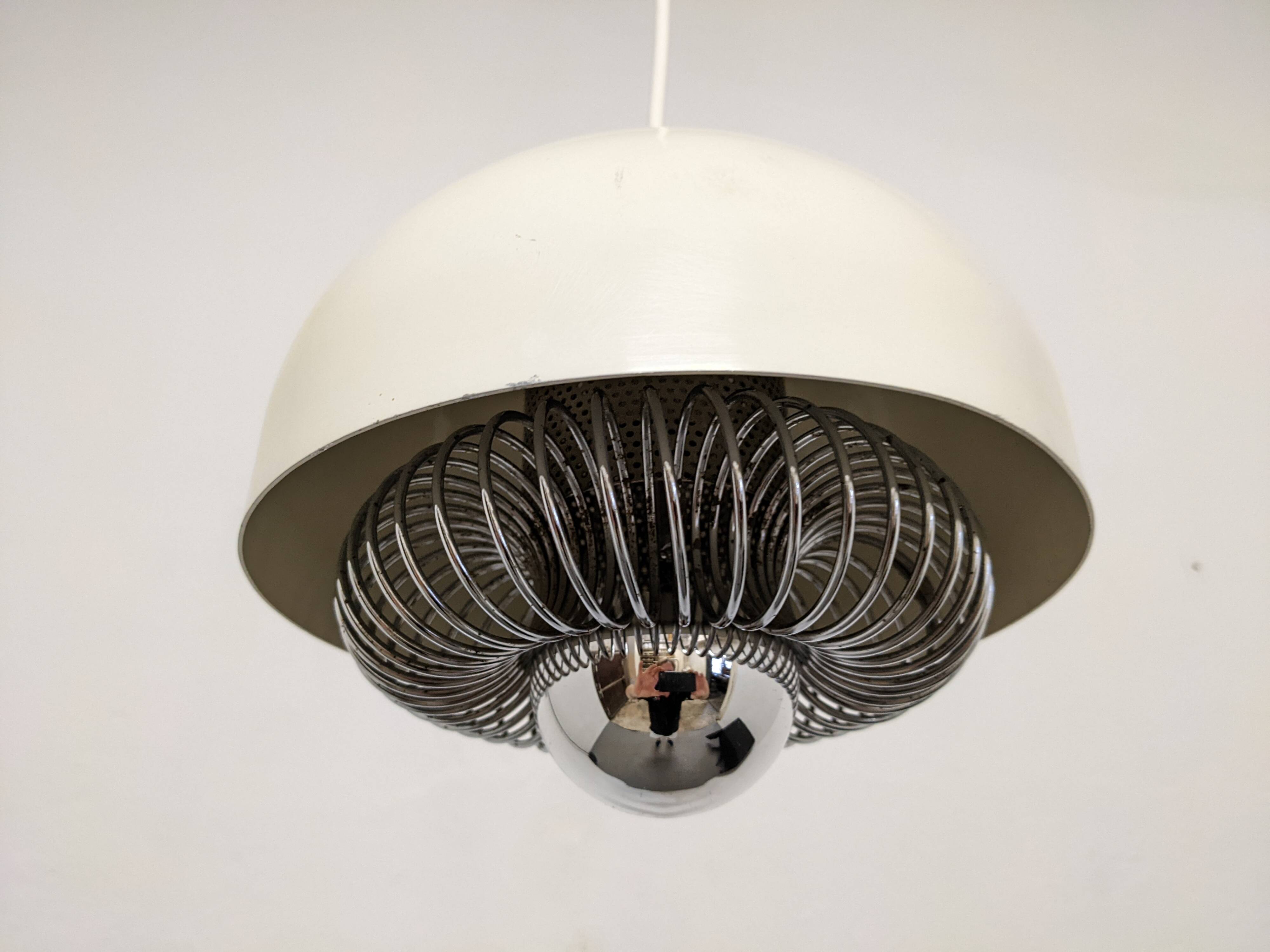 Suspension Space age d'Andrea Lazzari pour Morozini, Italie vers 1970