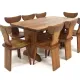 Ensemble table et 8 chaises "Ängåsen", Sportstugemöbel, Suède, 1940
