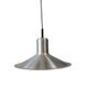 Brushed metal vintage suspension / seventies chandelier