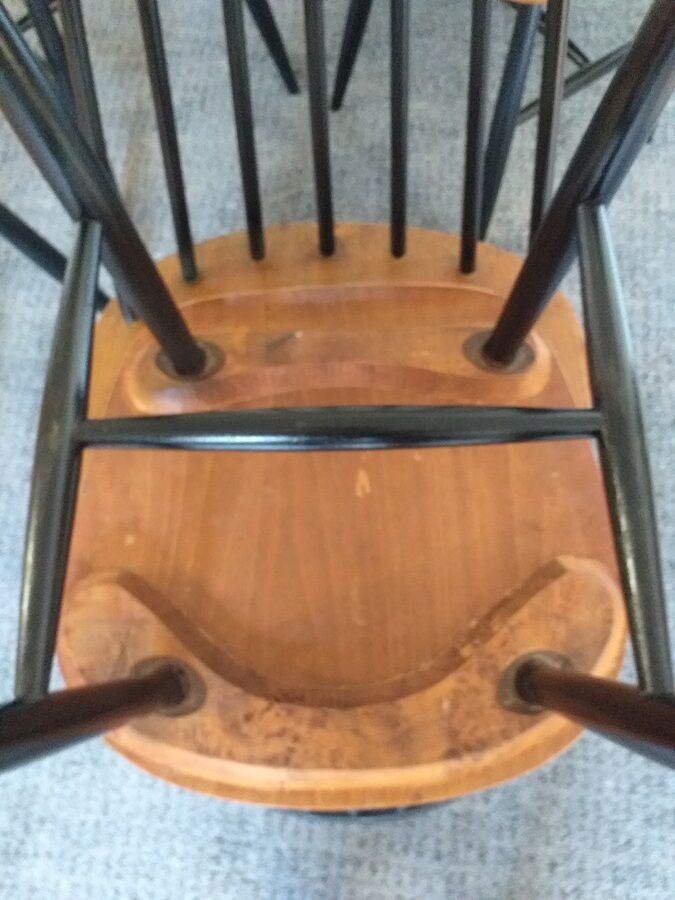 Lot of chairs Fanett Tapiovaara 60
