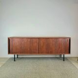 Enfilade moderniste teck vintage années 1960 design midcentury scandin