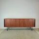 Mid-century Scandinavian vintage teak enfilade from the 1960s.