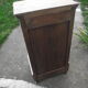 Parisian furniture with a massive fir door.