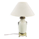 Pied de lampe en porcelaine craquelée de Chine