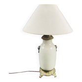 Chinese cracked porcelain lamp base