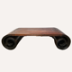 Midcentury Chinese antique scroll coffee table
