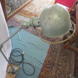 Green industrial jieldé lamp