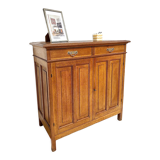 Vintage Parisian oak sideboard