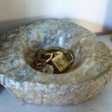Ashtray in onyx 70s