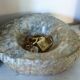 Ashtray in onyx 70s