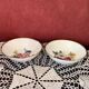 Set of 2 porcelain cups floral decoration KAISER