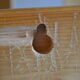 Patere wall coat rack wood vintage 60's