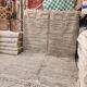 Moroccan Berber rug in cream wool 300 x 200 cm – Geometric patterns