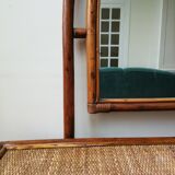 Rattan dressing table