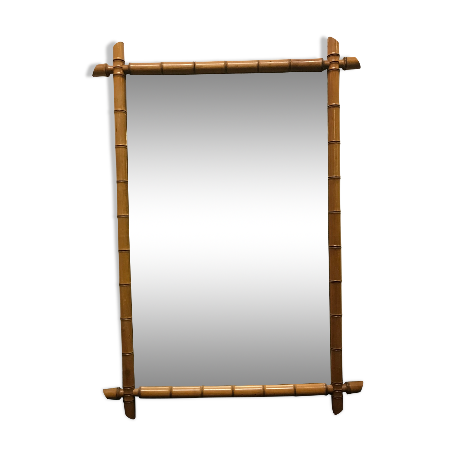 Bamboo mirror - 118x82cm