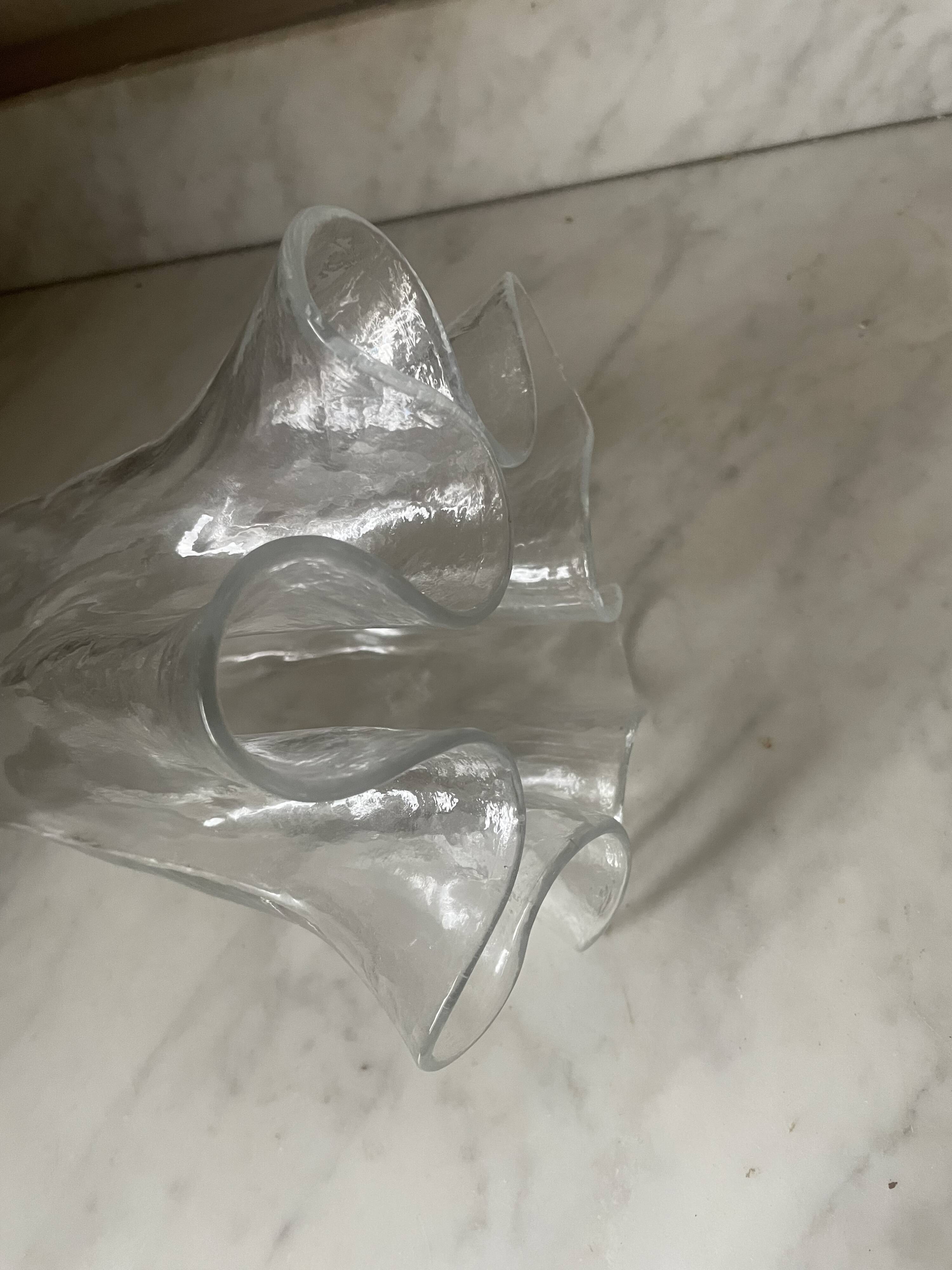 Scandinavian vintage handkerchief vase Muurla