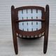 1960s, Danish rocking chair by Frank Reenskaug, model 182, sheepskin.