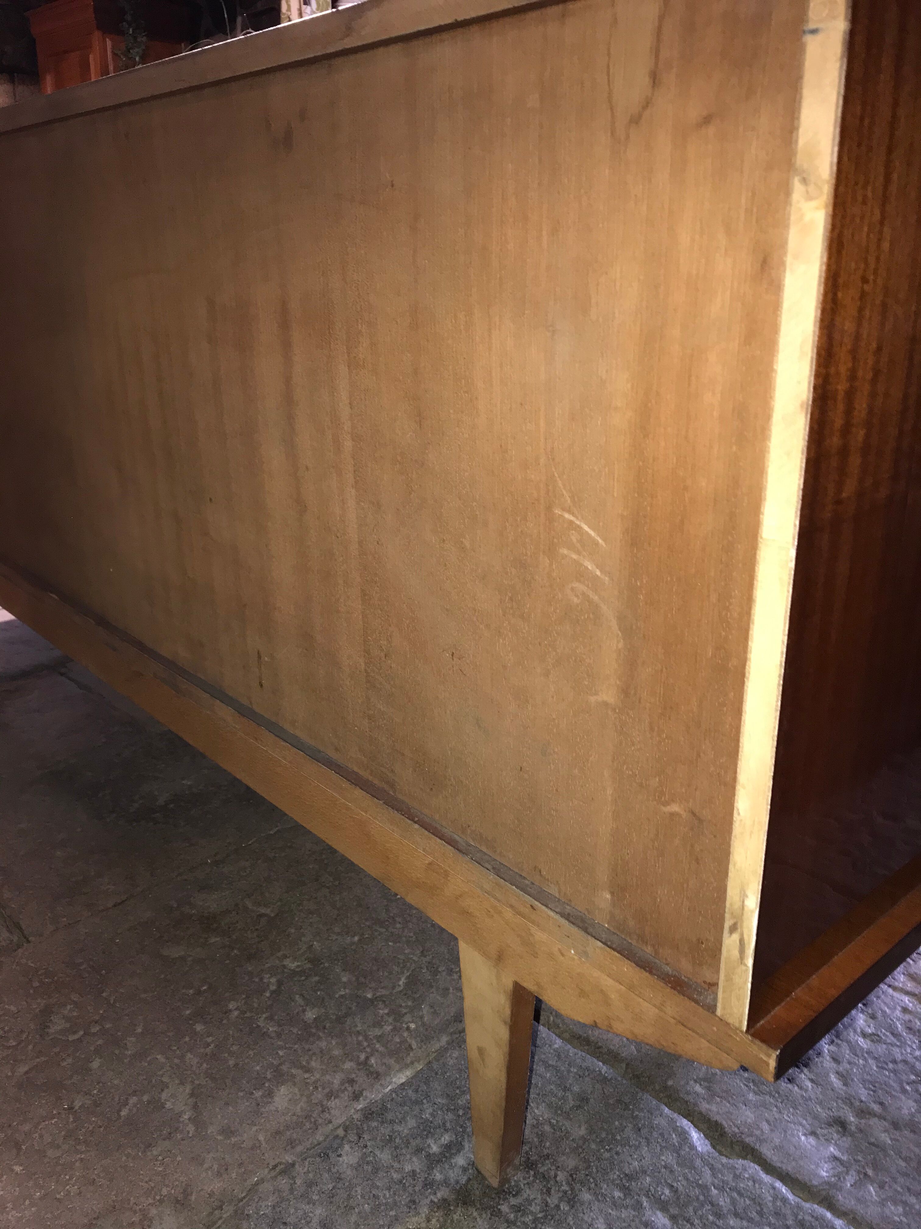 Sideboard wood varnished years 50