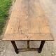 Table de ferme en chêne
