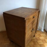 Art deco sideboard in walnut veneer