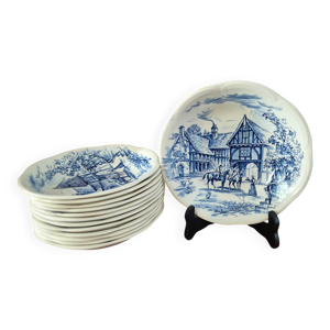 Lot de 12 assiettes creuse