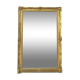 Antique Empire period mirror 165.5cm gilded with gold leaf