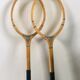 Paire de raquettes vintage