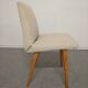 Paire de chaises cocktail en hêtre, Pays de l'Est vers 1960