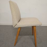Paire de chaises cocktail en hêtre, Pays de l'Est vers 1960