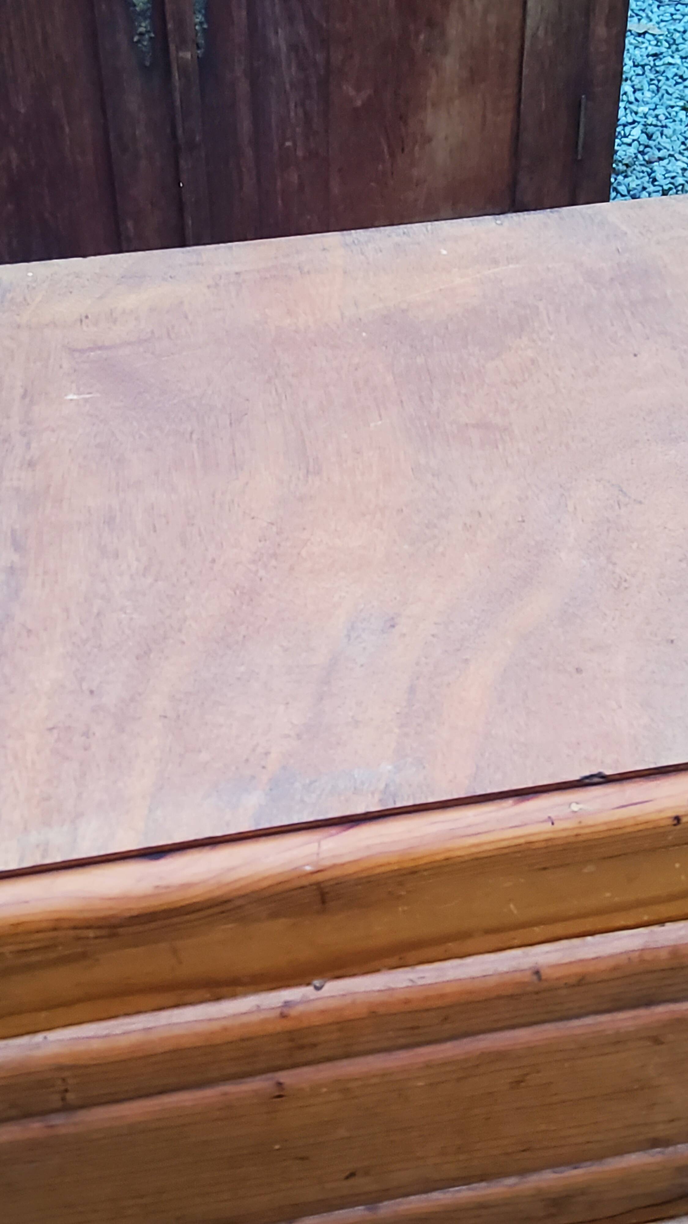 Vintage chest of drawers from the 50s with compass feet and 3 drawers