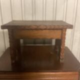 1950s wooden stool