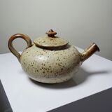 Glazed stoneware teapot by Jean-Pierre Prud’homme, La Borne, 1960s.