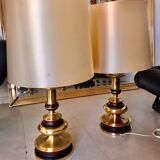 Pair of METAL XXL lamps