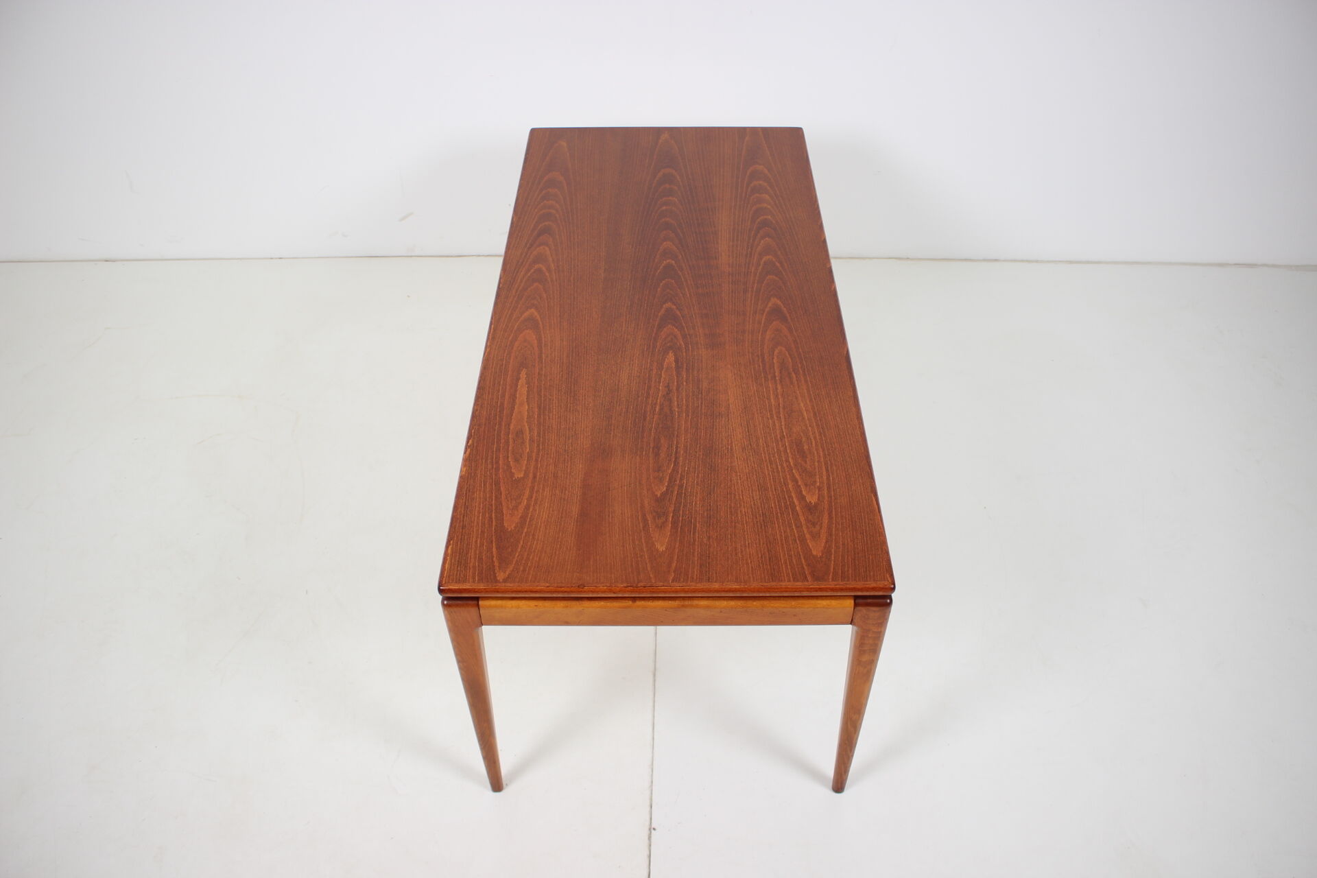 Table de conférence restaurée du milieu du siècle, années 1960