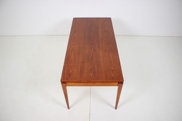 Table de conférence restaurée du milieu du siècle, années 1960