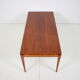 Table de conférence restaurée du milieu du siècle, années 1960