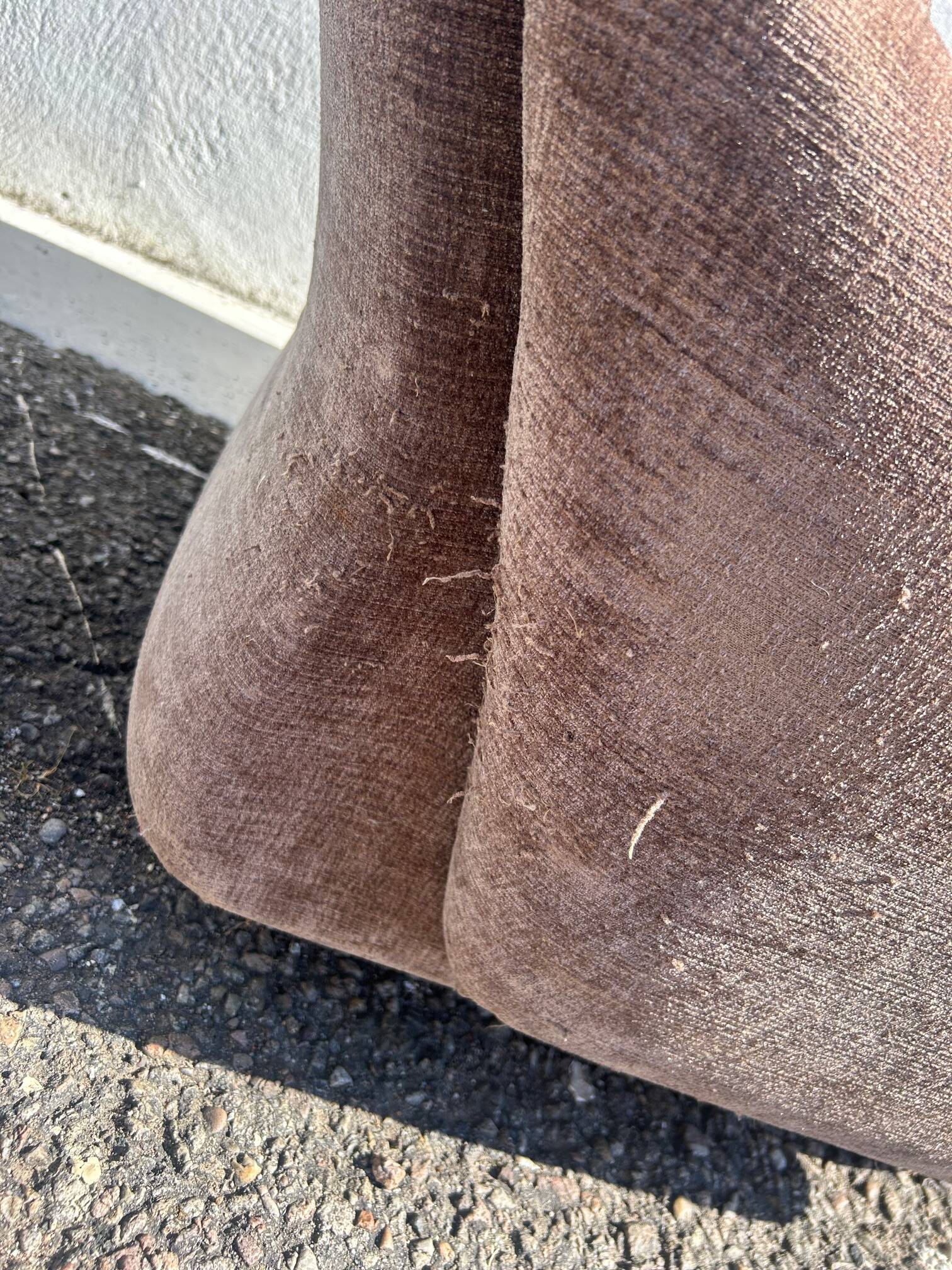 Michel Cadestin armchair and ottoman for Airborne