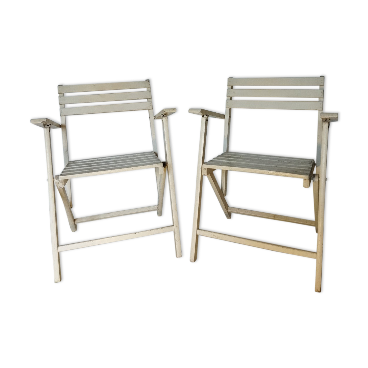 Vintage folding chairs