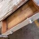 Brocante wooden farmhouse table / white / dining table